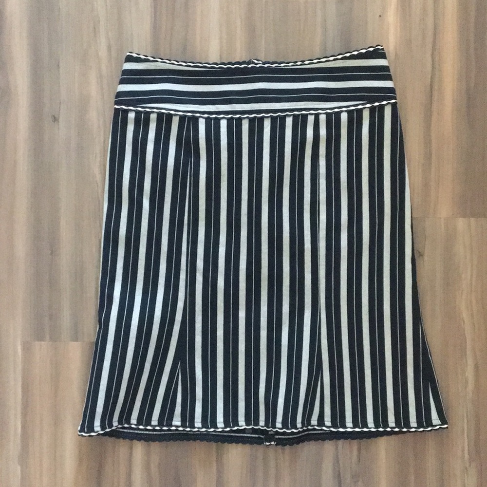 Nanette Lepore striped pencil skirt